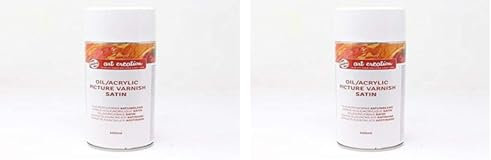 BARNIZ SATINADO SPRAY ROYAL TALENS 400ML (OLEO/ACRILICO) (Paquete de 2)