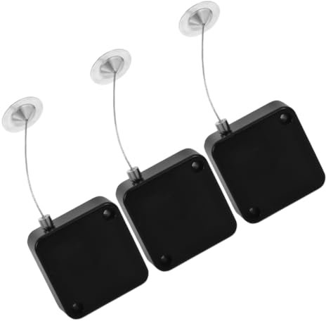 Generic Retractable Anti-Theft Cable Case 1M Steel Wire Rope Hardware Security Cable Lock for Display Security