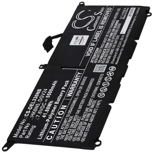 Akku kompatibel mit Dell Typ HK6N5, 7,6V, Li-Polymer