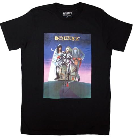 Beetlejuice Movie Poster T Shirt S