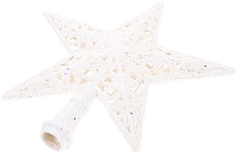 TOPPERFUN Adorno de Navidad Hueca para Árbol Decoración Festiva de Ornamentación Ligera y Resistente para Hogar y Fiestas