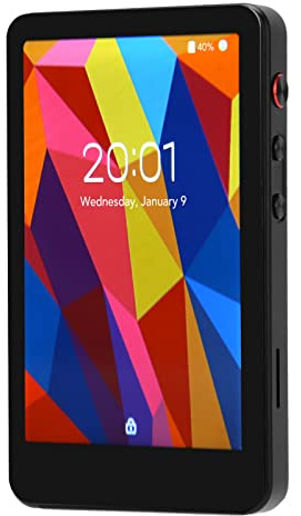 Tonysa Portable Music Player, Unterstützt FM Radio 4 Zoll Vollkonto -Scene Octa Core MTK Chip Easy Datei Transfer HiFi MP4 Player 1500 MAh Li Ion Batterie für Sport (Mit 64GB Speicherkarte)