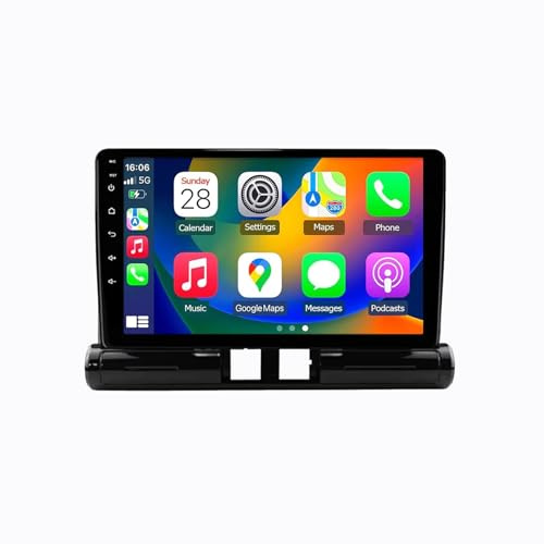 Radio para Automóvil con GPS para Citroen C3 C4 Aircorss 2017-2023 Android 15 9 Pulgadas Portátil de Pantalla de Coche Lien Miroir para, 4 Core 2G+64G