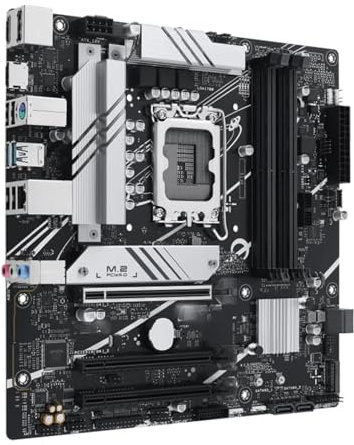 Scheda madre Scheda madre Fit For ASUS PRIME B760M-A Intel B760 LGA 1700 mATX con PCIe 4.0 DDR5 2 x slot M. Realtek .5Gb Ethernet DisplayPort