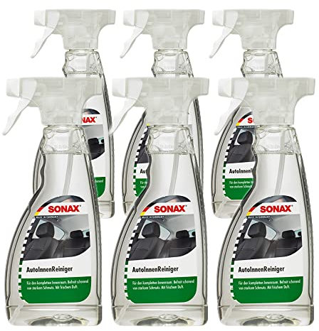 SONAX 6X 03212000 AutoInnenReiniger CockpitPflege PolsterReiniger 500ml