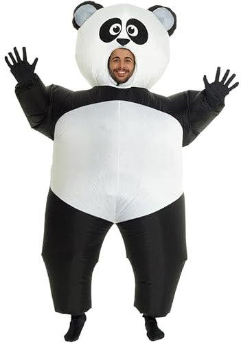 Morph Divertido Disfraz Inflable Animal Adultos Panda - Una talla le queda a la mayoría