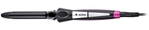 Solac md7410 Curl (Lisse Expert – Lockenstab Keramik Beschichtung, Temperatur Maxima 180, Spitze Griff Frio), Schwarz und Pink