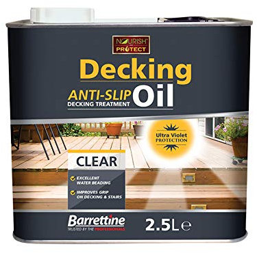 2.5 L Anti-Slip Decking Oil Clear