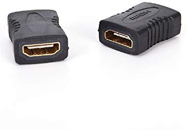 Ogquaton HDMI-Koppler, HDMI-Buchse auf Buchse, Joiner-Adapter, HDMI, gerade, Inline-Koppler-Adapter, unterstützt 1080P für HDMI-Kabelverlängerung, 1 Stück, stilvoll und beliebt