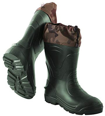 Gahibre LILLO, Mocassino Unisex-Adulto, Verde/Camuflaje, 43 EU