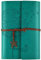 OMEYA Leder Notizbuch Tagebuch, Nachfüllbares Tagebuch für Frauen Mädchen, liniert Retro Reisende Tagebuch A6 13 x 18,5 cm (Blau)