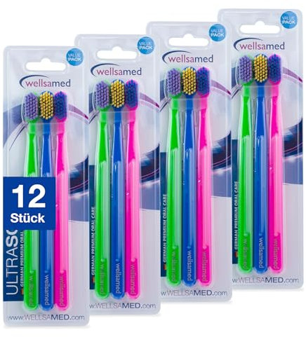 Wellsamed Ultrasoft Handzahnbürste, ideal für sensible Zähne (3)