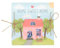 ASVP Shop Geldgeschenk als Grußkarte für Haus, Umzug, erste Wohnung - Geschenk, Geschenkverpackung und Grußkarte in einem