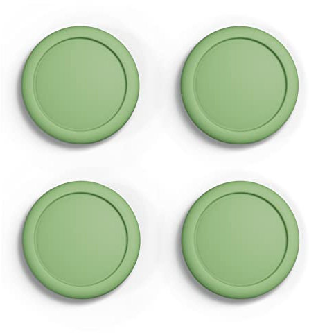 PlayVital Capuchon pour Switch Accessoires Protection Joystick,Joycon Cover de Stick pour Nintendo Switch OLED/Lite Thumb Grip Caps Prises de Pouce-Vert Matcha