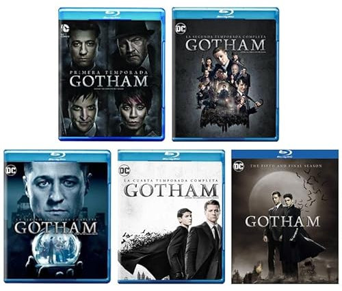 Gotham: The Complete Series Batman Blu-ray Collection - Complete First, Second, Third, Fourth, Fifth Seasons / Season 1, 2, 3, 4, 5) [Spanish Artwork]