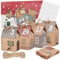 LIVAIA DIY Adventskalender zum Befüllen - 24 kleine Geschenkboxen mit Stickern - Bastelset für Weihnachten 2025 - Persönlicher Weihnachtskalender zum Selbstgestalten