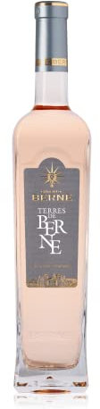 Terres de Berne Magnum - Vin Rosé AOP Côtes de Provence - Cépages Grenache Noir, Cinsault, Vermentino - Arômes de fruits (mangue, pêche) et de notes d'agrumes - Opulence et Convivialité - 150cl