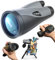 12x62 Monokular Teleskop mit Smartphone Adapter und verbessertem Stativ, HD Handheld Teleskop,Vogelbeobachtung, Geschenke für Männer Ihn Papa Ehemann Freund (Grau)