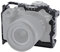 Nitze Gabbia Compatibile con Canon EOS R6 Mark II/ R5 C/ R5/ R6 Fotocamera, Camera Cage con Guida NATO Integrata, Doppia Cold Shoe e Piastra Sgancio Rapido Arca - T-C04A
