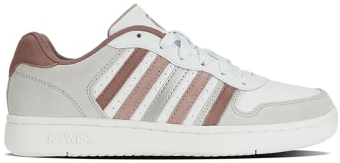 K-Swiss Damen Court Palisades Sneaker, Weiß, 43 EU