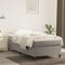 Coavain Boxspringbett Hellgrau 90x200 cm Jugendbett Einzelbett Polsterbett Betten Schlafzimmer Bett Modernes Bettgestell für Erwachsene & Jugendliche Bettgestellrahmen