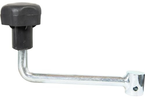 mb-m® Ersatz Handkurbel für Anhänger Stützrad Bugrad Ø 17 mm Kurbel