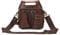Tourbn Tourbon Werkzeugtasche aus echtem Leder, robuste Werkzeugtasche für Elektriker, Tischler, Bauarbeiter