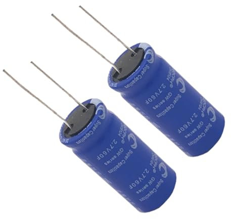 CAXUSD 2pcs Automobile Rectifiers Capacitor Super Condenser for Throttle Response