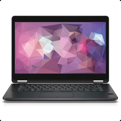 Dell Latitude E7470 Ordinateur portable Business, 14, Intel Core i5-6300U, 8 Go de RAM, SSD de 256 Go, clavier américain, Win 10 Pro (reconditionné)