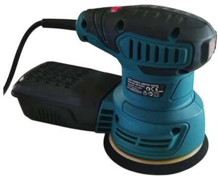 Levigatrice Orbitale 650W - Disco 125mm, 7 Velocità Variabili, Aspirazione Polvere - Ideale per Legno, Metallo, Vernice