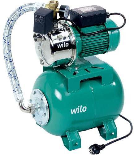 Wilo - Kaltwasserpumpe - Hauswasserpumpe Mono WILO-Jet HWJ 202-20 Liter Tank für klares Wasser