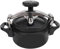 Pressure Cooker, 1.5 L Aluminum Alloy Explosion Proof Cooker Pot Large Capacity Compound Bottom Pressure Canner for Gas Stove Induction Cooker Black ﻿ (3L)