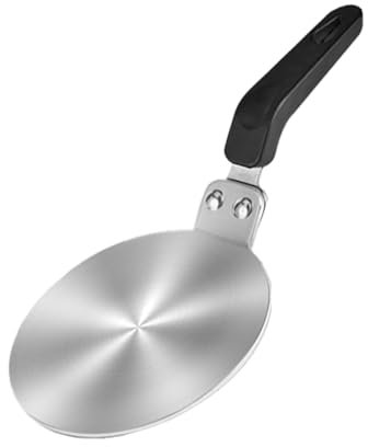 Adattatore Induzione, Piastra Adattatore Per Piano Induzione, Diffusore Calore In Acciaio/Alluminio - Distribuzione Uniforme Per Pentole (21x13cm O 28x20cm)