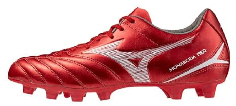 Mizuno Monarcida Neo III Select FG P1GA252560, Men Football Boots, Red, 44 EU