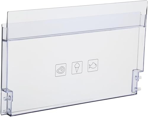 Top Freezer Basket Drawer Front Cover Flap Compatible with Beko Freezers FFG1545, FCFM1545