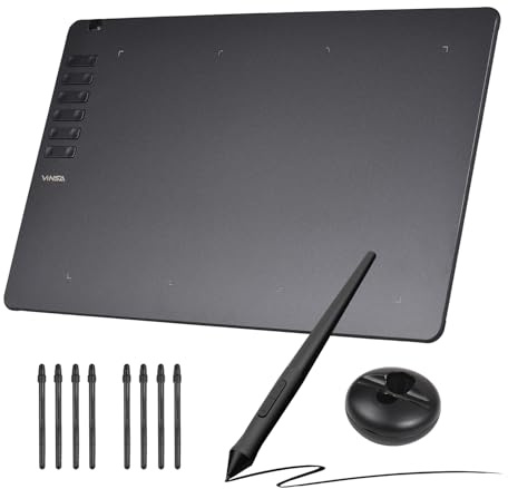 Cryfokt Tablette de Dessin Graphique Professionnelle Ultra-Fine pour Création Artistique, Croquis pour Dessiner avec Stylo Numérique, Conception Graphique sur OS/OS/, 9,8 X 6,1 pour Les (3)