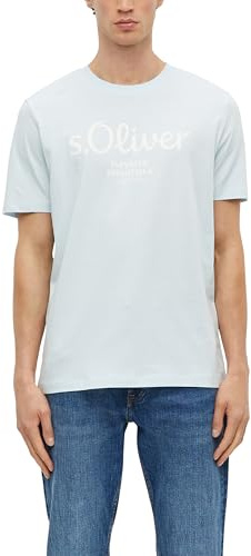 s.Oliver Baumwoll-T-Shirt mit Logo-Print