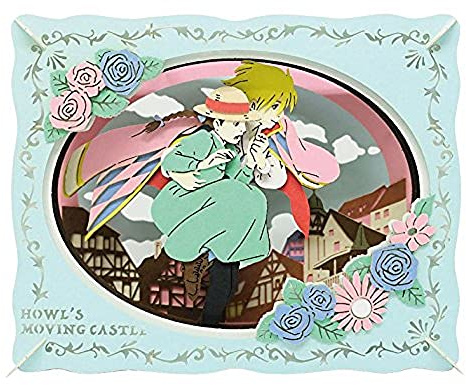 ensky Studio PT-103 Ghibli Movie Howls Moving Castle Papiertheater (Walking in the Sky)