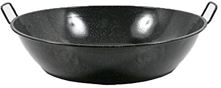 La estrella Poêle à paella profonde bordée de 34 cm et 6,3 l