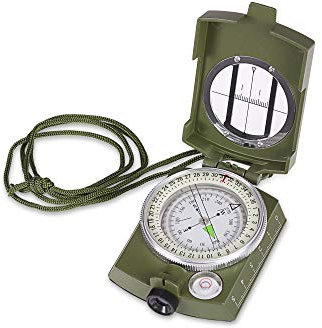 Praktica TCM01G Military Waterproof Shockproof Lensatic Prismatic Compass