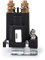 DollaTek Haute Courant Relais Démarreur 500AMP DC 12V 4 Broches SPST Voiture Auto Démarrage Contacteur Double Batteries Isolateur Contrôle On/Off Switch