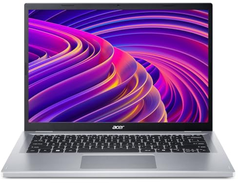 Acer Aspire Go 14 AG14-31P Laptop, Intel Processor N100, 4GB LPDDR5 RAM, 128GB SSD, 14 WUXGA 60Hz Display, Windows 11 Home, Wi-Fi 6, Silver (NX.KT9EK.001)