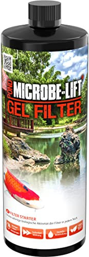 ARKA Pond Gel Filter - 946 ml - Sofortige Verbesserung der biologischen Aktivität für Teichfilter und Filtermedien, für EIN gesundes Teichleben.