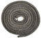 HpLive Kamindichtung Dichtung Dichtband für Kaminofen, Dichtschnur Dichtungsband für Kamin Smoker Ofen - Dichtungsschnur Schnur aus Glasfaser 2mX10mm,schwarz