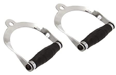 G5 HT SPORT Unisex – Erwachsene Verschiedene Pulley Kabel-Werkzeuge, Einzelgriff, Doppelgriff, Trizepsseil, 1 Paar einzelne Griffe (2 Stück), Einheitsgröße