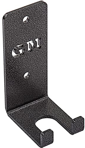 GYM MASTER Vertical Wall Mounted Olympic 2 Barbell Storage Hanging Rack