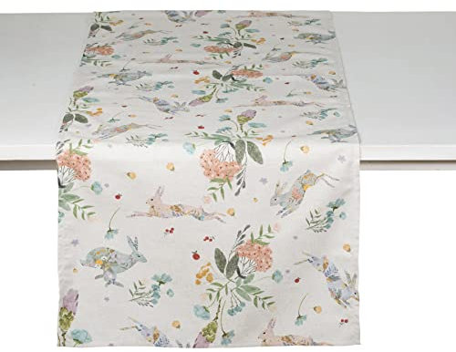 Pichler Tischwäsche Wiesenfreunde Ostern Baumwolle bunt (Tischdecke 150x250cm)
