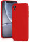 YATWIN für iPhone XR Hülle, Premium Silikon Handyhülle mit Kameraschutz, Seidig-Weicher Berühren Ultra Dünne Stoßfeste Kratzfeste Schutzhülle, Rot