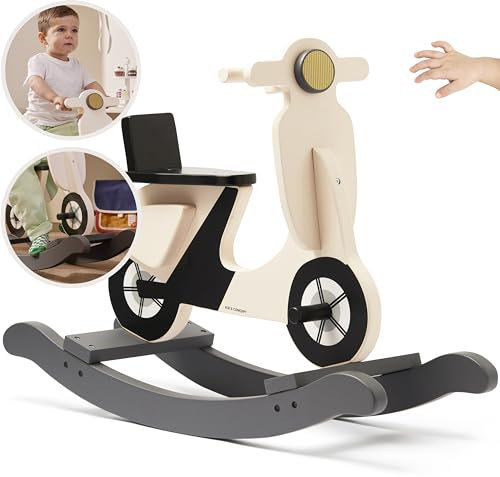 Kid's Concept Schaukelpferd Schaukelroller - Schaukelpferd ab 1.5 Jahr - Schaukelpferd ab 2 Jahre - Schaukelpferd ab 2 Jahre - Schaukelstuhl Kinder Schaukeltier