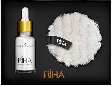 MUSC BLANC 20ml Musk Intime RIHA® Parfum femme pour une sensation de fraîcheur longue durée et de confort, Musc Tahara 20G Concentré Haut de Gamme idée Cadeau Femme +1 COTON BIO Lavable